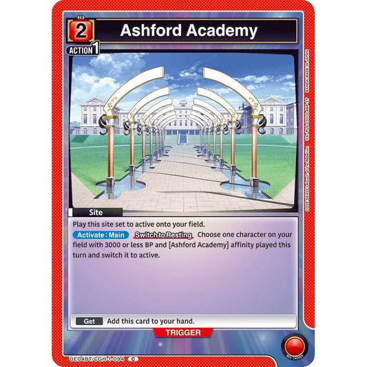 Image for Ashford Academy (UE04BT/CGH-1-094) (UE04BT) - Union Arena