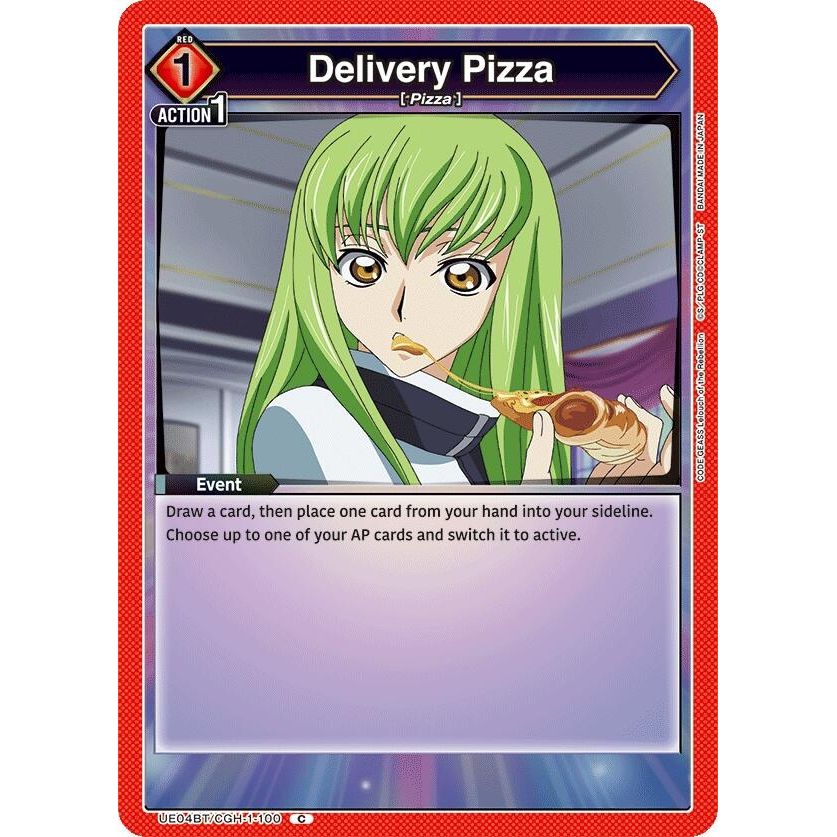 Image for Delivery Pizza (UE04BT/CGH-1-100) (UE04BT) - Union Arena