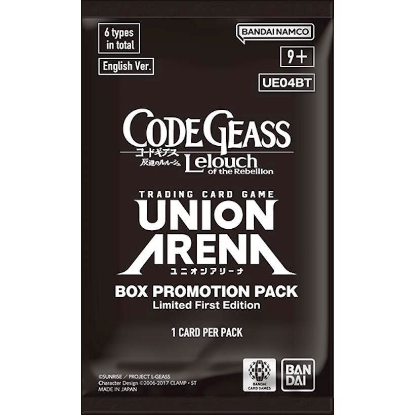 Image for Code Geass: Lelouch of the Rebellion - Box Promotion Pack - Union Arena