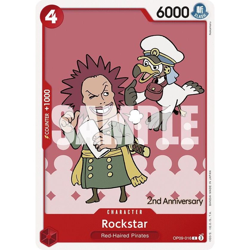Image for Rockstar (OP09-016) (OP09 ANN) - One Piece Card Game