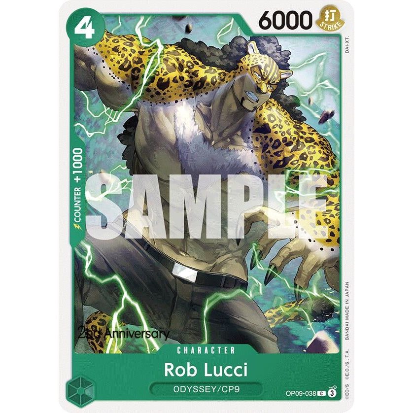 Image for Rob Lucci (038) (OP09-038) (OP09 ANN) - One Piece Card Game