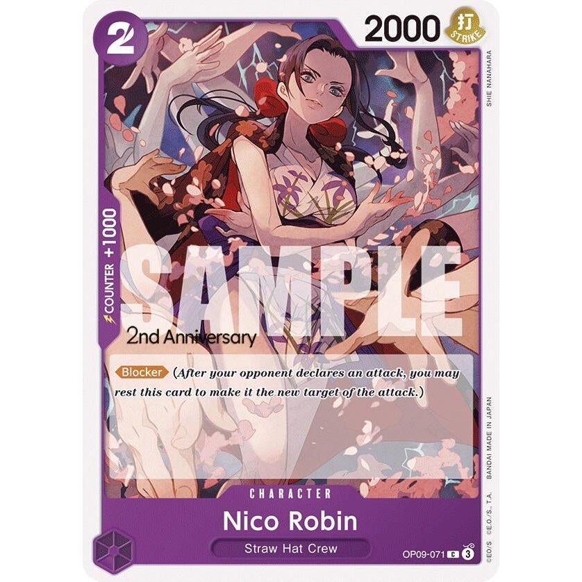 Image for Nico Robin (071) (OP09-071) (OP09 ANN) - One Piece Card Game