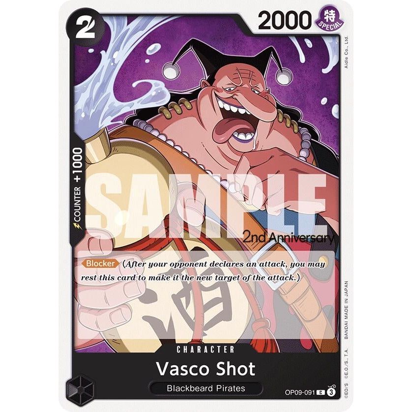 Image for Vasco Shot (OP09-091) (OP09 ANN) - One Piece Card Game
