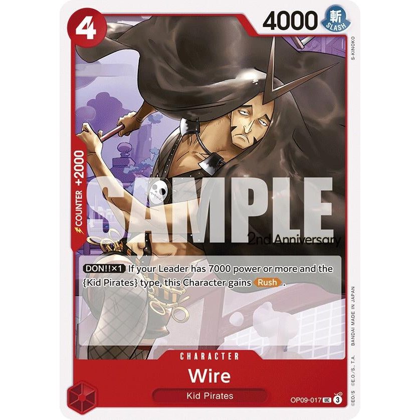 Image for Wire (OP09-017) (OP09 ANN) - One Piece Card Game