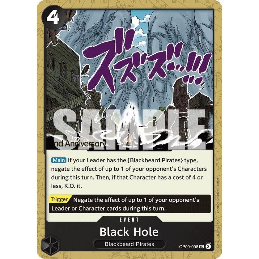 Image for Black Hole (OP09-098) (OP09 ANN) - One Piece Card Game