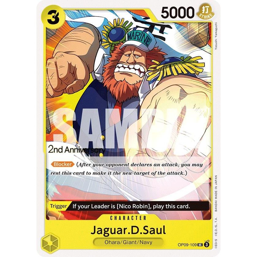 Image for Jaguar.D.Saul (OP09-109) (OP09 ANN) - One Piece Card Game