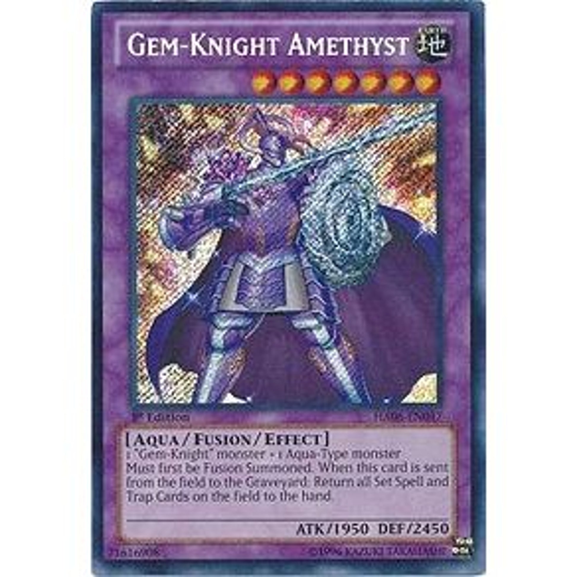 Image for Gem-Knight Amethyst (HA06-EN047) (HA06) - YuGiOh