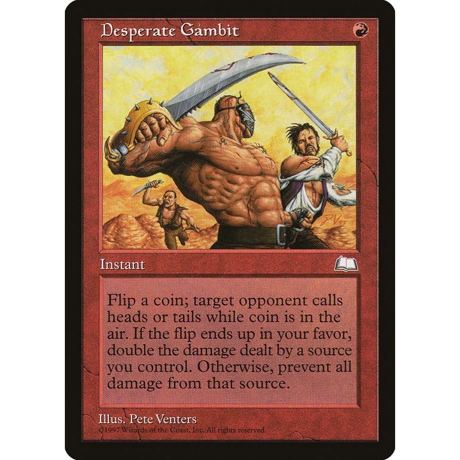 Image for Desperate Gambit (WTH) - Magic: The Gathering