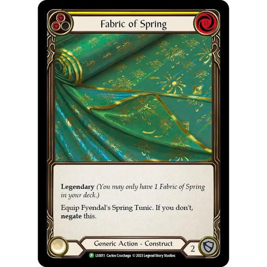 Image for Fabric of Spring // Fyendal's Spring Tunic - LSS011 (LSS011) (PR) - Flesh and Blood TCG
