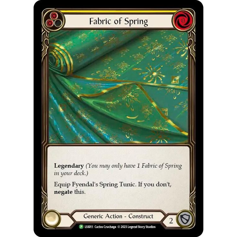 Image for Fabric of Spring // Fyendal's Spring Tunic - LSS011 (LSS011) (PR) - Flesh and Blood TCG