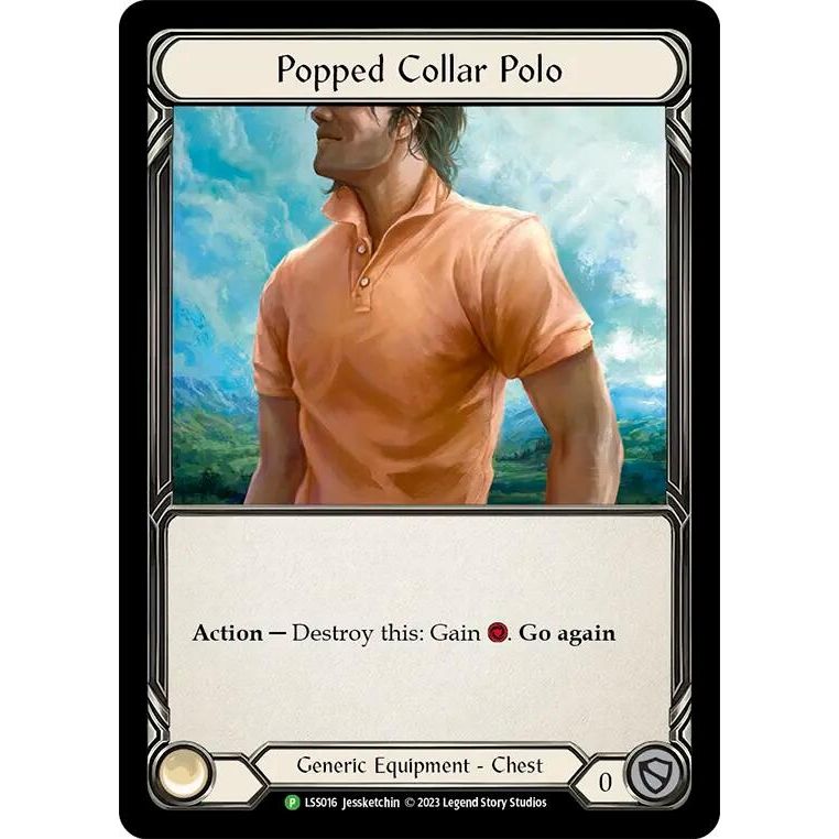 Image for Popped Collar Polo - LSS016 (LSS016) (PR) - Flesh and Blood TCG