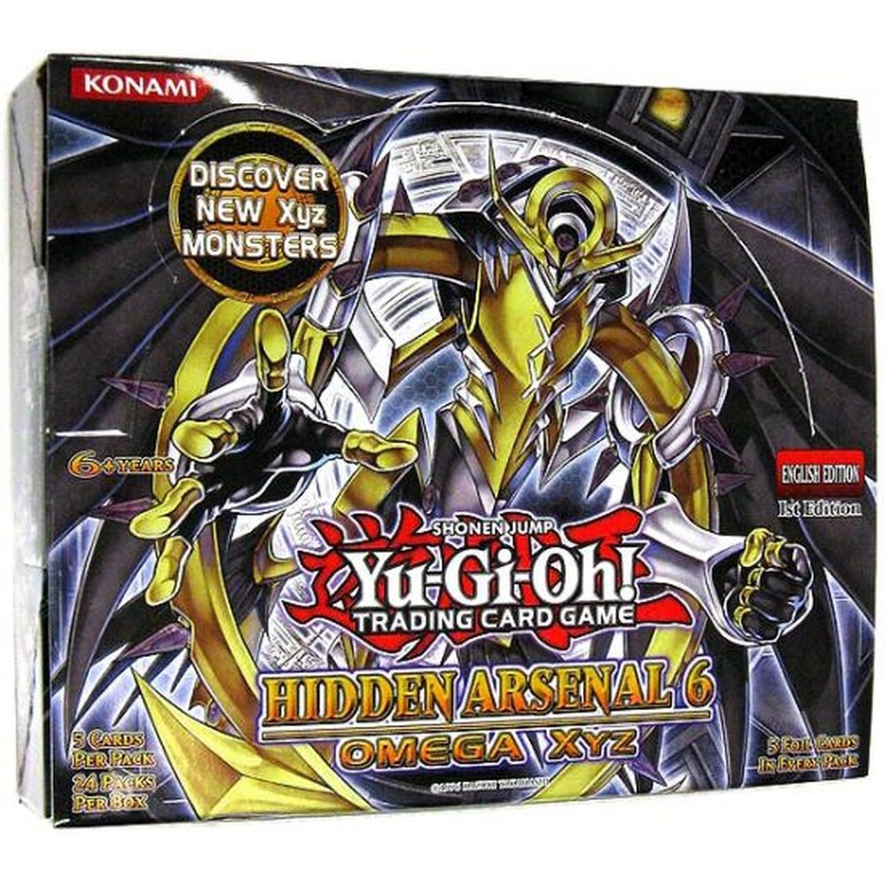 Image for Hidden Arsenal 6: Omega Xyz - Booster Box [1st Edition] - YuGiOh