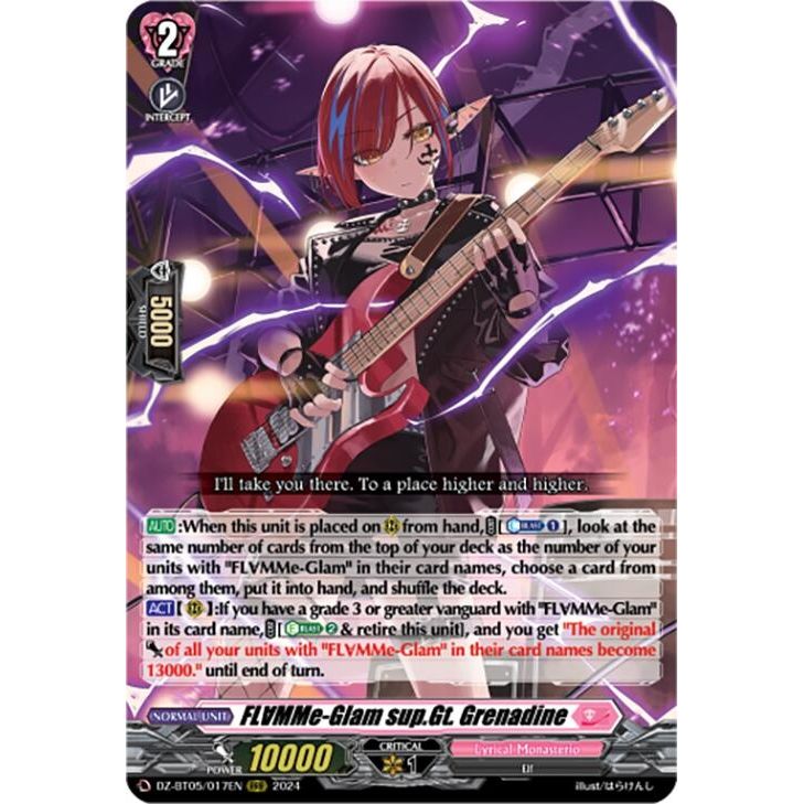 Image for FLMMe-Glam sup.Gt. Grenadine (DZ-BT05/017EN) (DZ-BT05) - Cardfight Vanguard