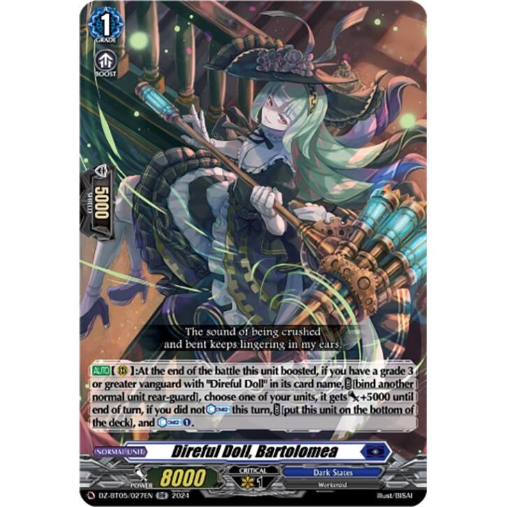 Image for Direful Doll, Bartolomea (DZ-BT05/027EN) (DZ-BT05) - Cardfight Vanguard
