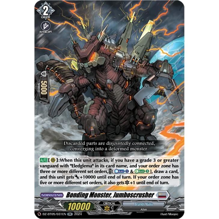 Image for Bonding Monster, Jumboscrusher (DZ-BT05/031EN) (DZ-BT05) - Cardfight Vanguard