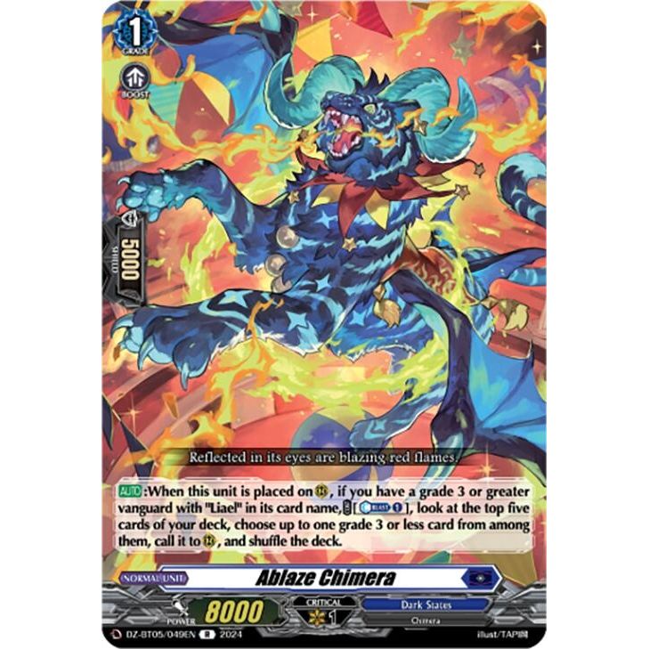 Image for Ablaze Chimera (DZ-BT05/049EN) (DZ-BT05) - Cardfight Vanguard