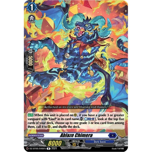 Image for Ablaze Chimera (DZ-BT05/049EN) (DZ-BT05) - Cardfight Vanguard
