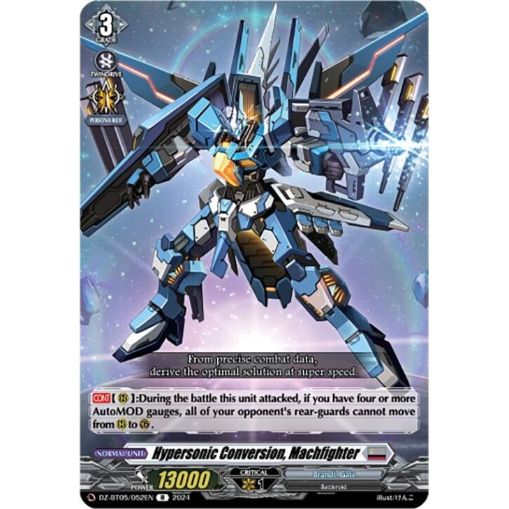 Image for Hypersonic Conversion, Machfighter (DZ-BT05/052EN) (DZ-BT05) - Cardfight Vanguard