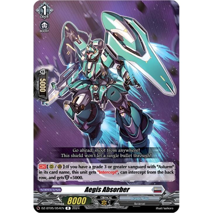 Image for Aegis Absorber (DZ-BT05/054EN) (DZ-BT05) - Cardfight Vanguard