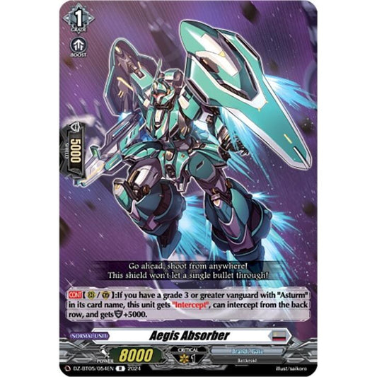 Image for Aegis Absorber (DZ-BT05/054EN) (DZ-BT05) - Cardfight Vanguard