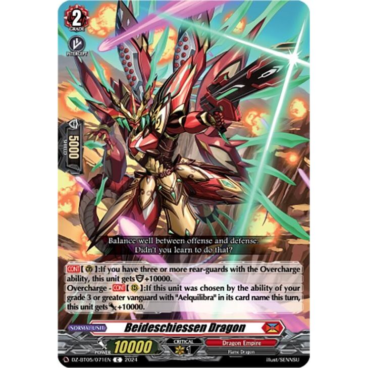 Image for Beideschiessen Dragon (DZ-BT05/071EN) (DZ-BT05) - Cardfight Vanguard