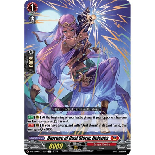 Image for Barrage of Dust Storm, Helenes (DZ-BT05/073EN) (DZ-BT05) - Cardfight Vanguard