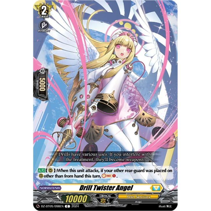 Image for Drill Twister Angel (DZ-BT05/098EN) (DZ-BT05) - Cardfight Vanguard
