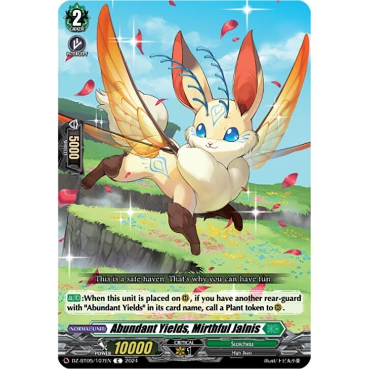 Image for Abundant Yields, Mirthful Jalnis (DZ-BT05/107EN) (DZ-BT05) - Cardfight Vanguard