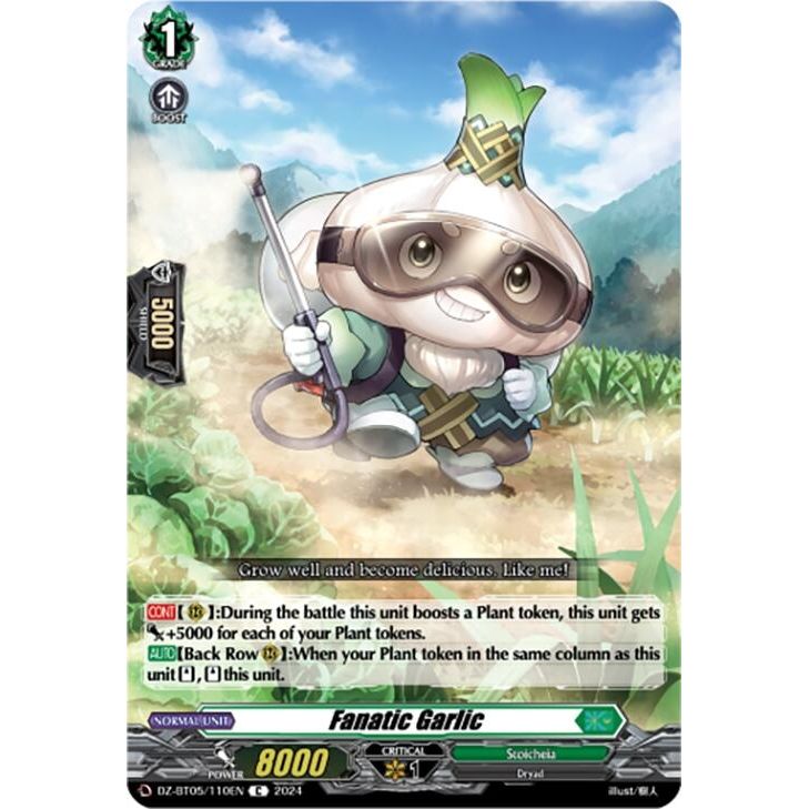Image for Fanatic Garlic (DZ-BT05/110EN) (DZ-BT05) - Cardfight Vanguard