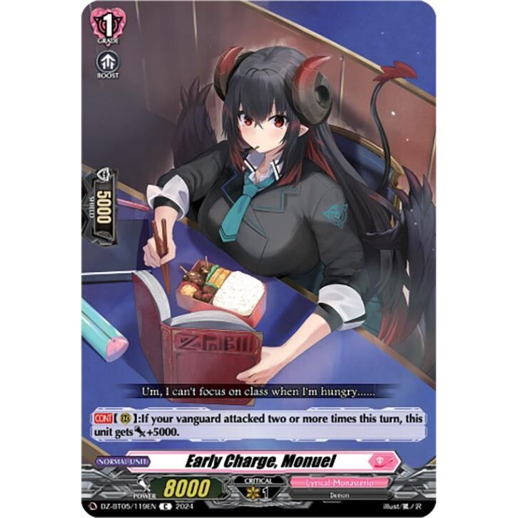 Image for Early Charge, Monuel (DZ-BT05/119EN) (DZ-BT05) - Cardfight Vanguard