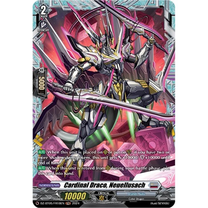 Image for Cardinal Draco, Neuellusach (FR) (DZ-BT05/FR18EN) (DZ-BT05) - Cardfight Vanguard