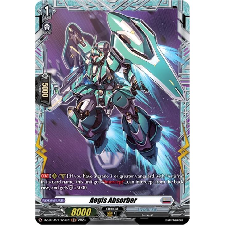 Image for Aegis Absorber (FR) (DZ-BT05/FR23EN) (DZ-BT05) - Cardfight Vanguard