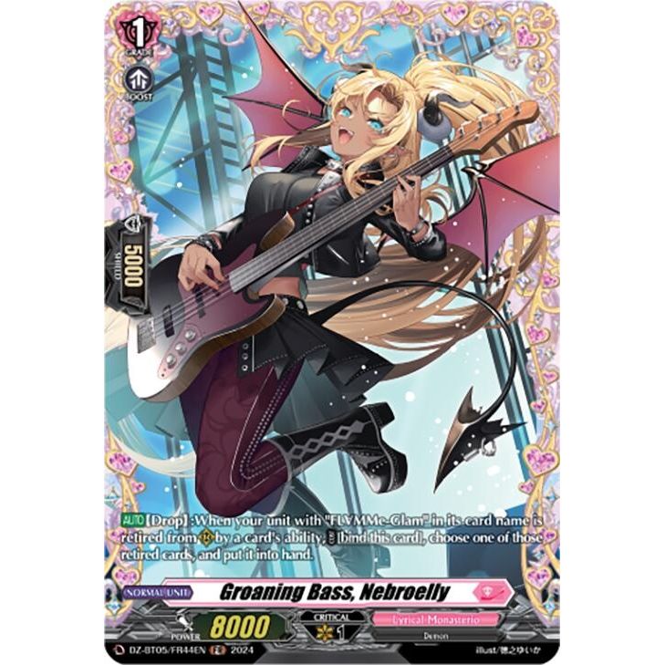 Image for Groaning Bass, Nebroelly (FR) (DZ-BT05/FR44EN) (DZ-BT05) - Cardfight Vanguard