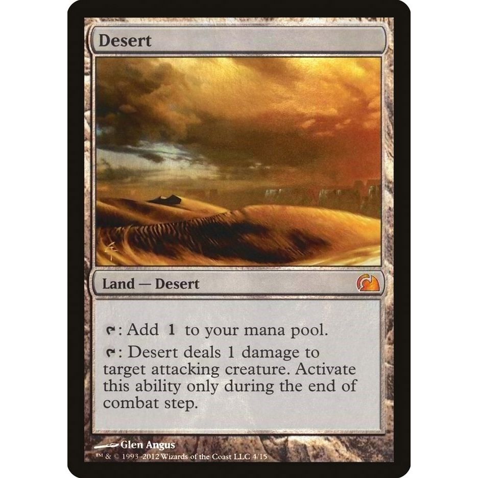 Image for Desert (4) (V12) - Magic: The Gathering