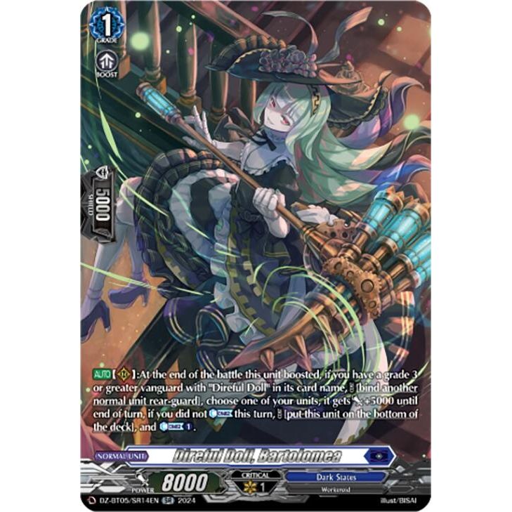 Image for Direful Doll, Bartolomea (SR) (DZ-BT05/SR14EN) (DZ-BT05) - Cardfight Vanguard