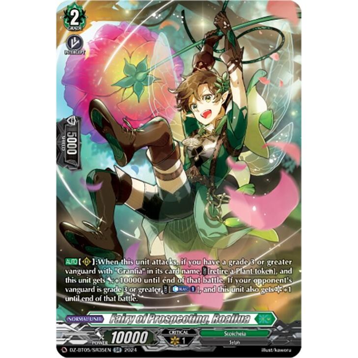 Image for Fairy of Prospecting, Roallua (SR) (DZ-BT05/SR35EN) (DZ-BT05) - Cardfight Vanguard