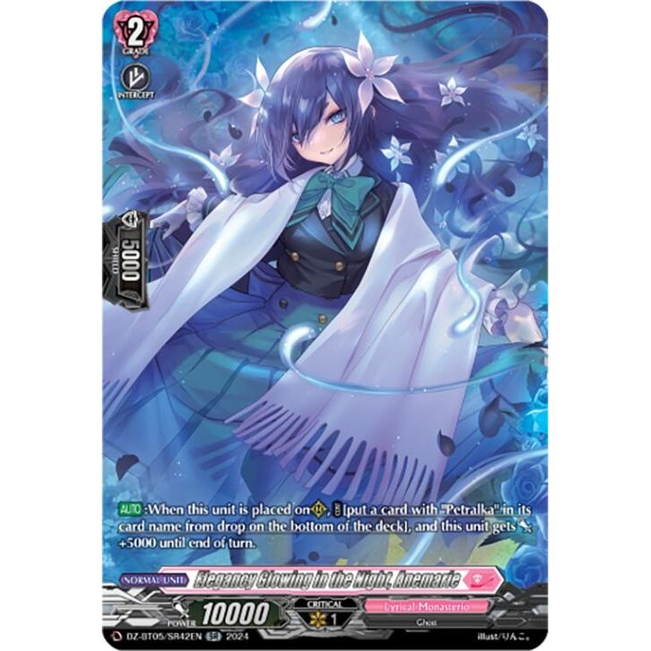 Image for Elegancy Glowing in the Night, Anemarie (SR) (DZ-BT05/SR42EN) (DZ-BT05) - Cardfight Vanguard