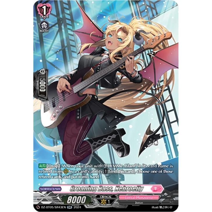 Image for Groaning Bass, Nebroelly (SR) (DZ-BT05/SR43EN) (DZ-BT05) - Cardfight Vanguard