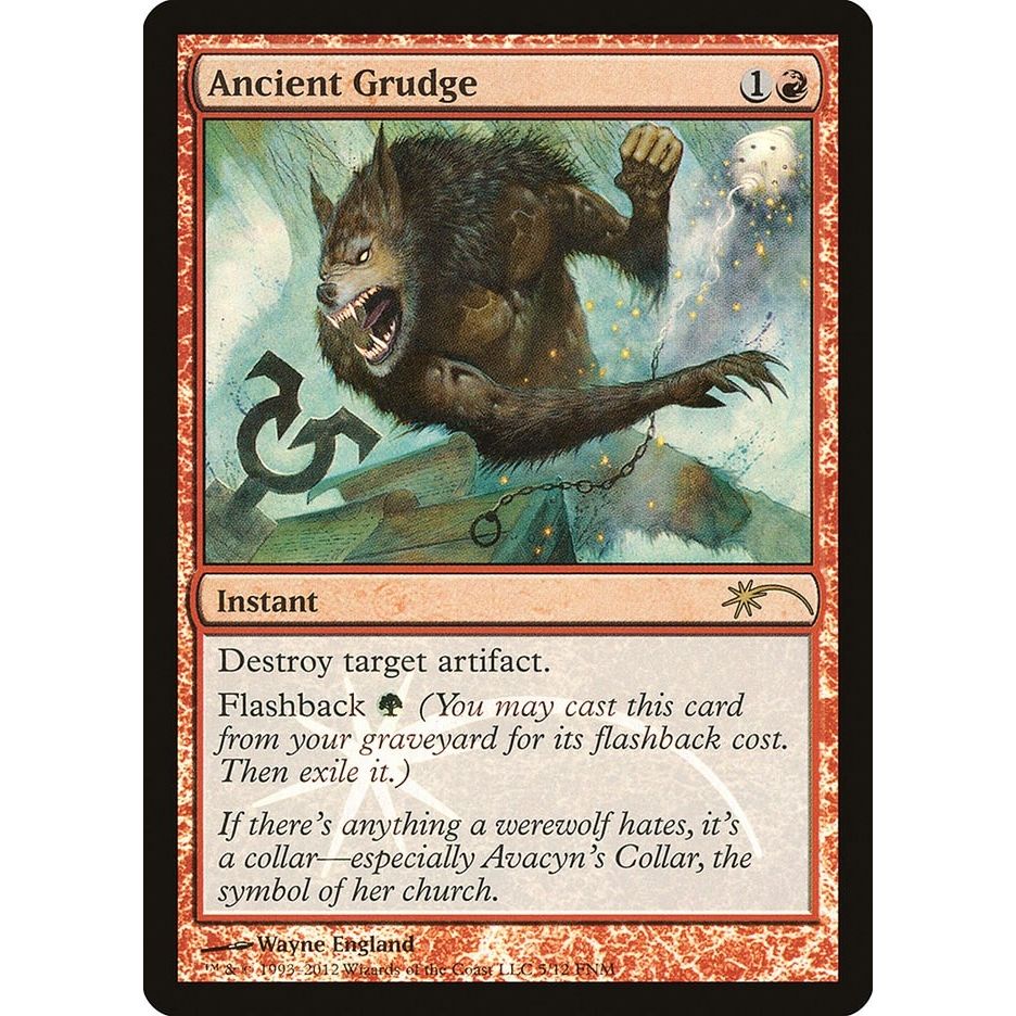Image for Ancient Grudge (5) (FNM) - Magic: The Gathering