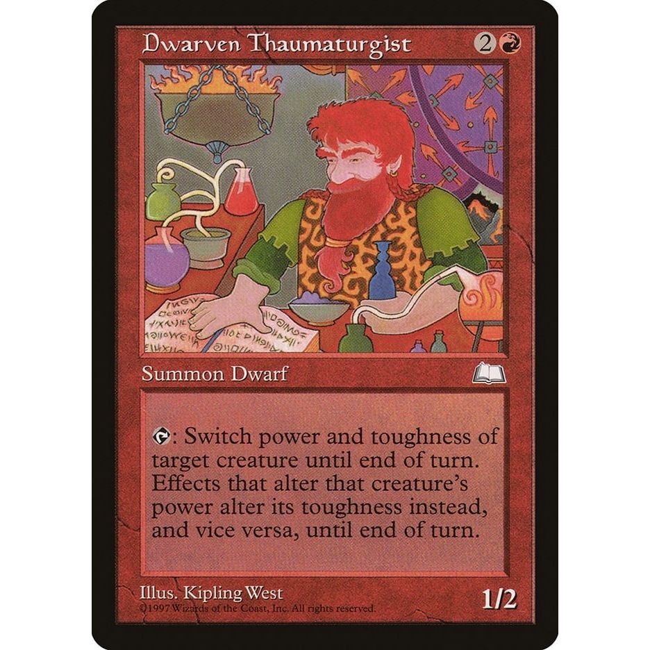 Image for Dwarven Thaumaturgist (WTH) - Magic: The Gathering