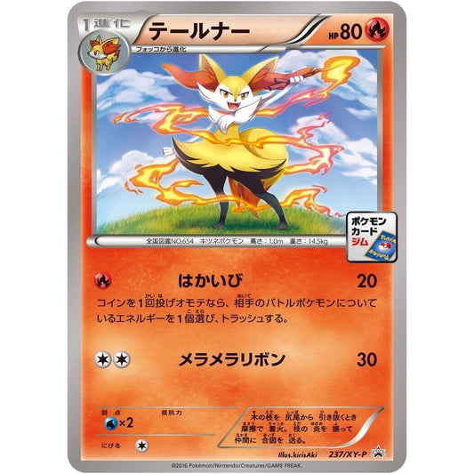 Image for Braixen - 237/XY-P (237/XY-P) (XY-P) - Pokemon Japan