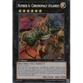Image for Number 6: Chronomaly Atlandis (REDU-EN092) (REDU) - YuGiOh