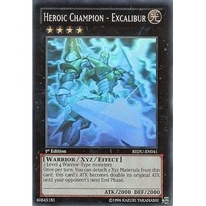 Image for Heroic Champion - Excalibur (Ghost Rare) (REDU-EN041) (REDU) - YuGiOh