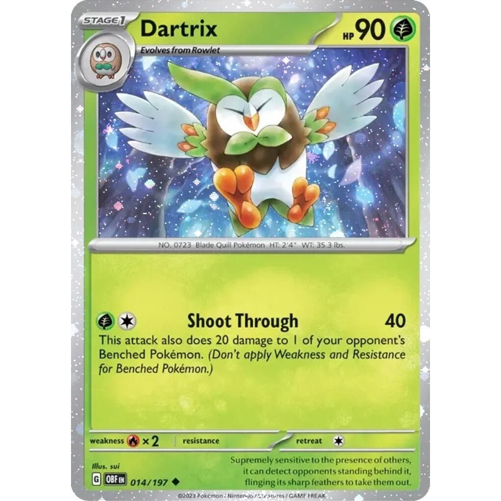 Image for Dartrix - 014/197 (Cosmos Holo) (014/197) (MCAP) - Pokemon