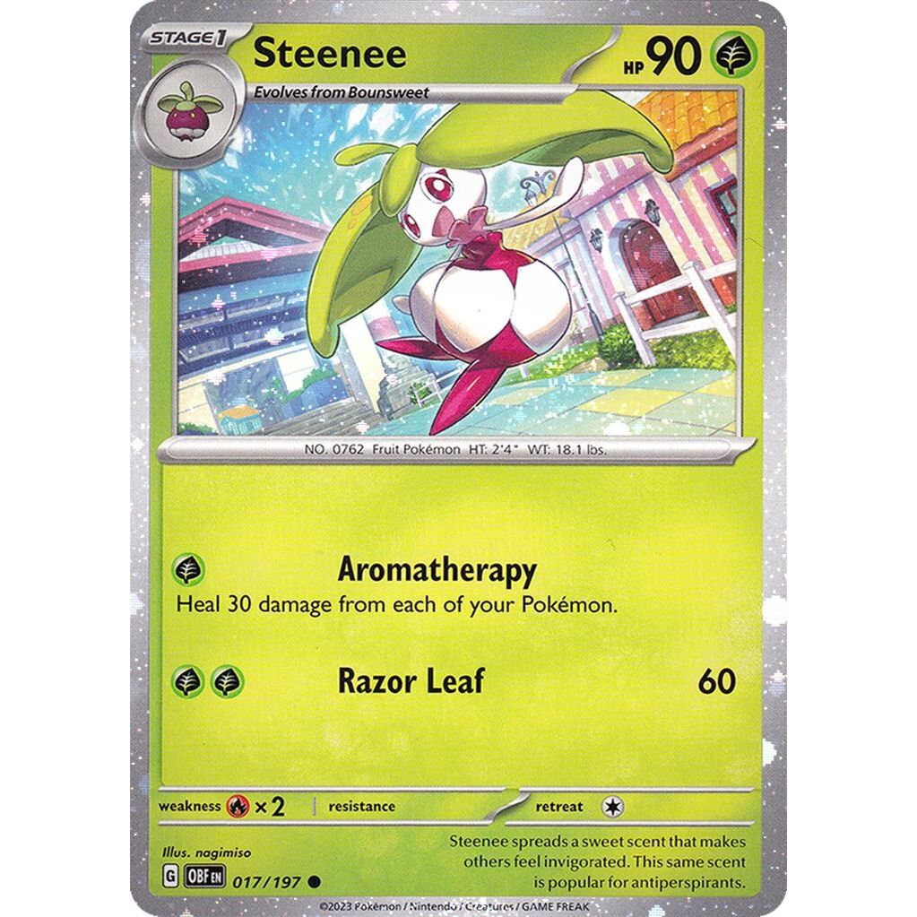 Image for Steenee - 017/197 (Cosmos Holo) (017/197) (MCAP) - Pokemon