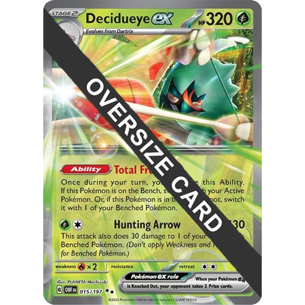 Image for Decidueye ex (015/197) (PR) - Pokemon