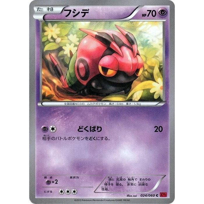 Image for Venipede (024/060) (XY-By) - Pokemon Japan