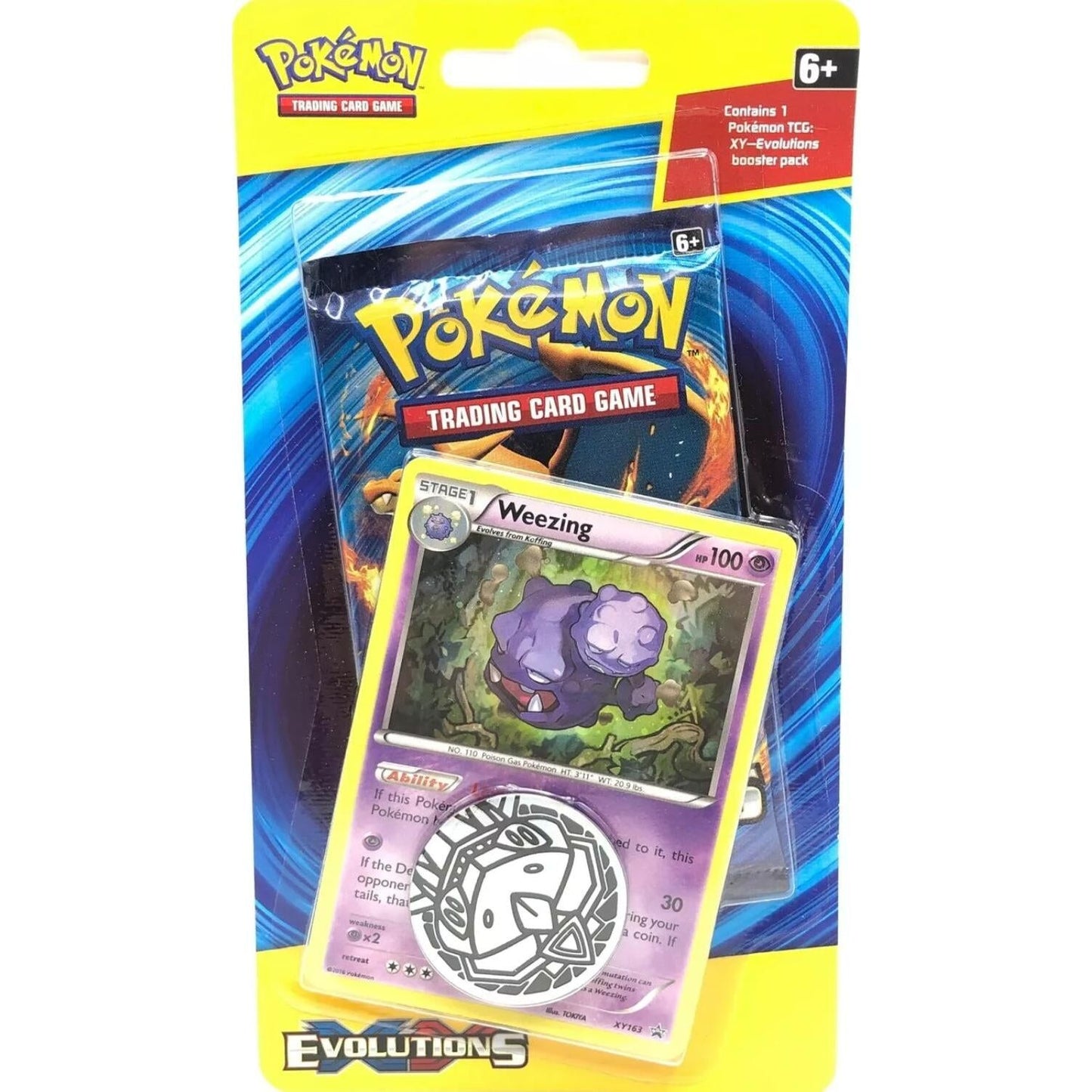Image for XY Evolutions Single Pack Blister [Weezing] - Pokemon