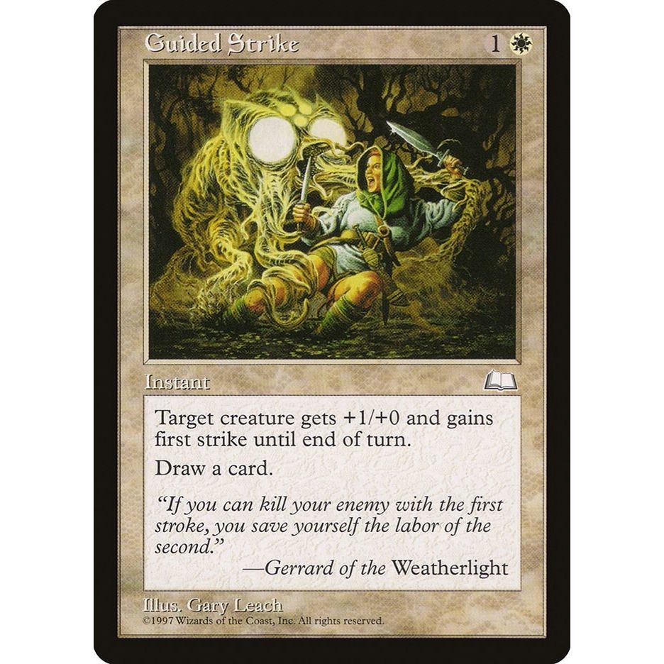 Image for Guided Strike (WTH) - Magic: The Gathering