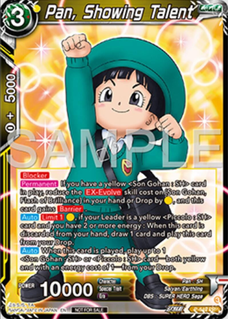 Image for Pan, Showing Talent (P-649) (TPR) - Dragon Ball Super: Masters